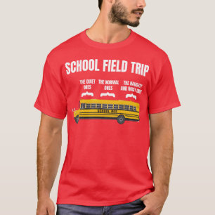 Camiseta Escola Campo Dia Divertido Esquadrão Ônibus Mágico