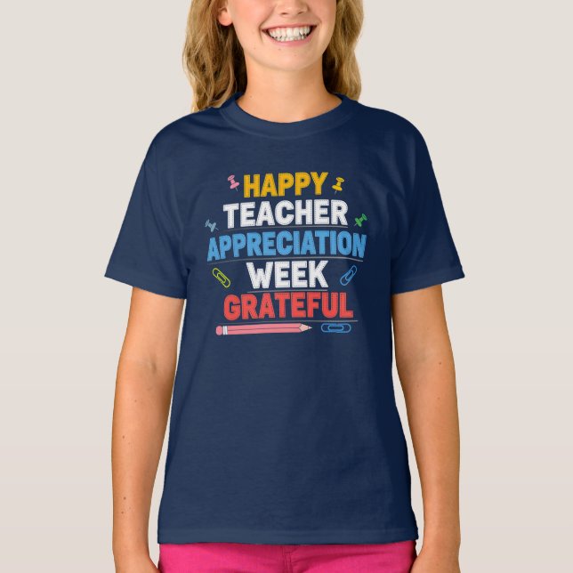 Camiseta Escola Colorida Grata Design (Frente)