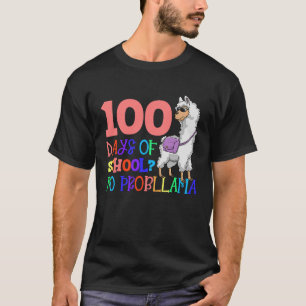 Camiseta Escola De 100 Dias Sem Amostra De Professor De Lam