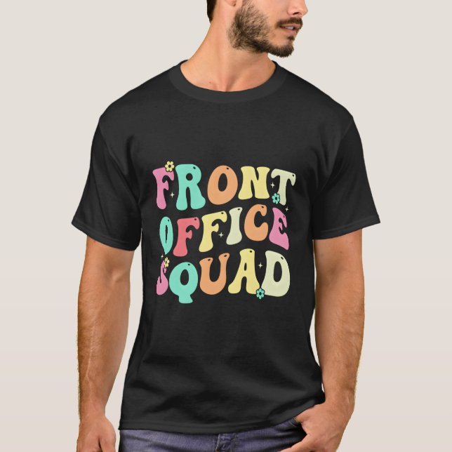 Camiseta Escola de Assistente Administrativo do Esquadrão d (Frente)
