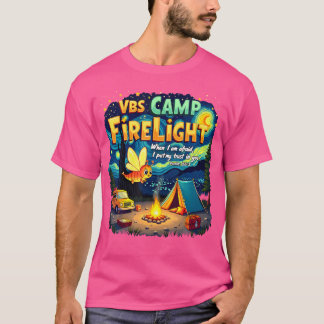 Camiseta Escola de Bíblia do Campo de Fogo de 2025 Vbs