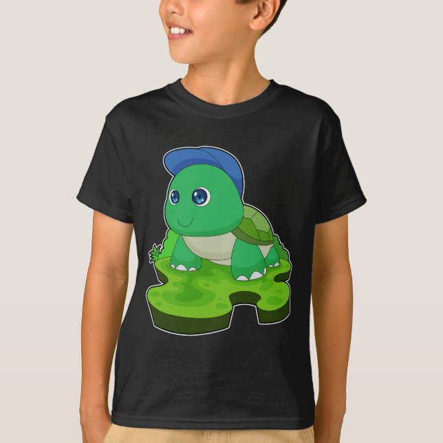 Camiseta Escola de Boné Turtle Pupil (Frente)