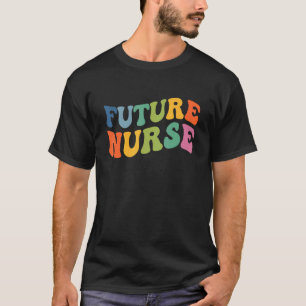 Camiseta Escola de Enfermagem Futuro Enfermeiro Retro Groov