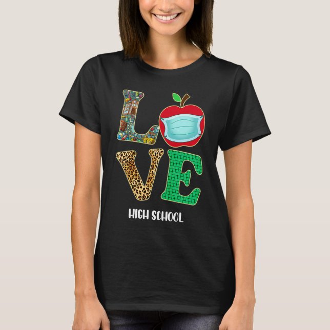 Camiseta Escola de Ensino Médio Virtual E Aprendizado Profe (Frente)