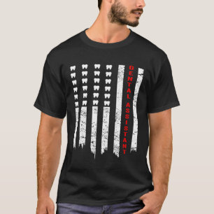 Camiseta Escola de Higiene e Assistente Dental Bandeira dos