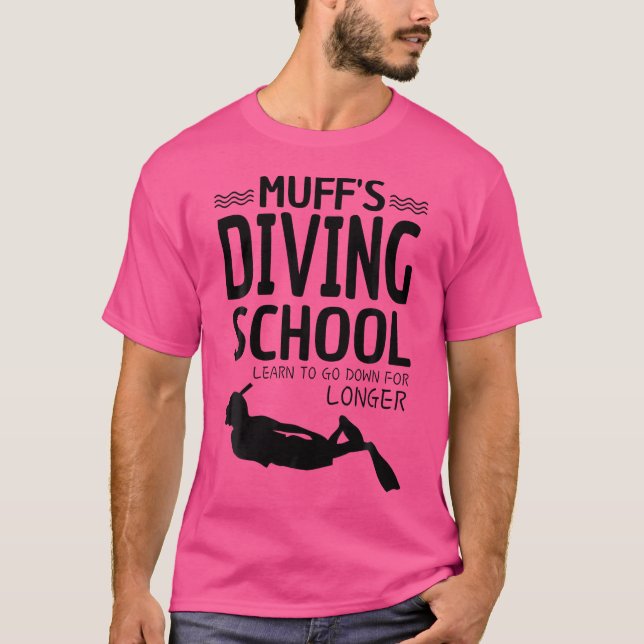 Camiseta Escola de mergulho de Muff (Frente)