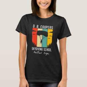 Camiseta Escola de Paraquedismo D B Coopers