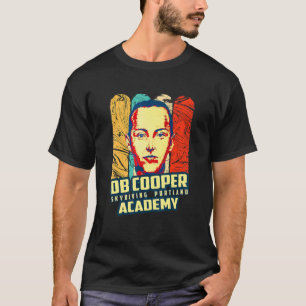 Camiseta Escola de Paraquedismo Vintage D B Coopers Portlan
