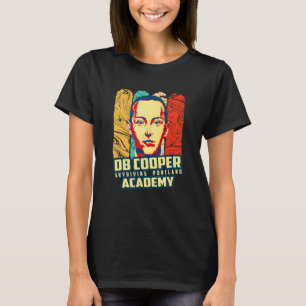 Camiseta Escola de Paraquedismo Vintage D B Coopers Portlan