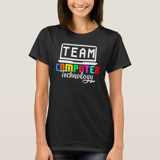 Camiseta Escola de Professores de Tecnologia da Equipe de C (Frente)