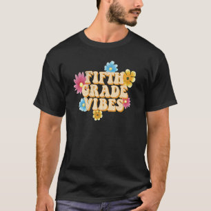 Camiseta Escola de Professores Elementares do 5º ano Vibes