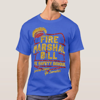 Camiseta Escola de Segurança contra Incêndios do Marshal Bi