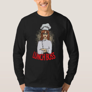 Camiseta Escola de Trabalhador da Cafeteria do Chefe de Alm