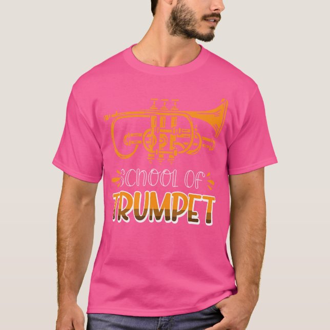 Camiseta Escola De Trompete (Frente)