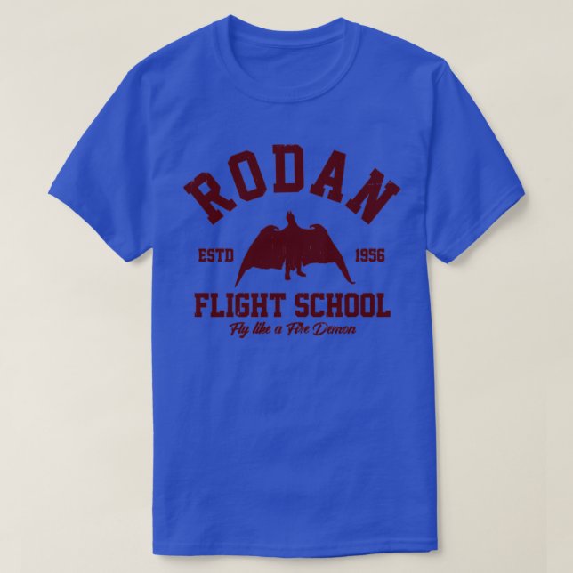 CAMISETA ESCOLA DE VOO RODAN (Frente do Design)