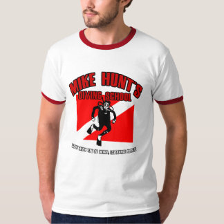 Camiseta Escola do mergulho da caça de Mike