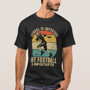 Camiseta Escola É Importante Futebol É Importante De Volta