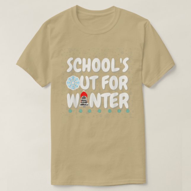 CAMISETA ESCOLA ESTÁ FORA PARA O PROFESSOR ENGRAÇADO DE INV (Frente do Design)