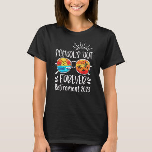 Camiseta Escola fora para sempre aposentado Professor apose