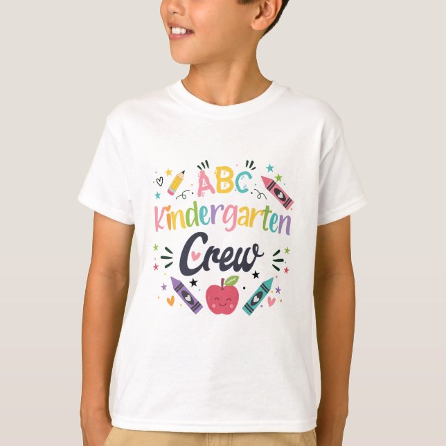Camiseta Escola Infantil Equipe ABC Design (Frente)