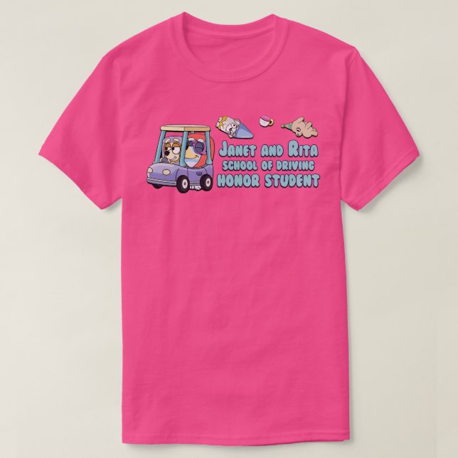 CAMISETA ESCOLA JANET E RITA (Frente do Design)