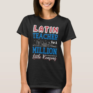 Camiseta Escola Latim de Lição Linguística Roma