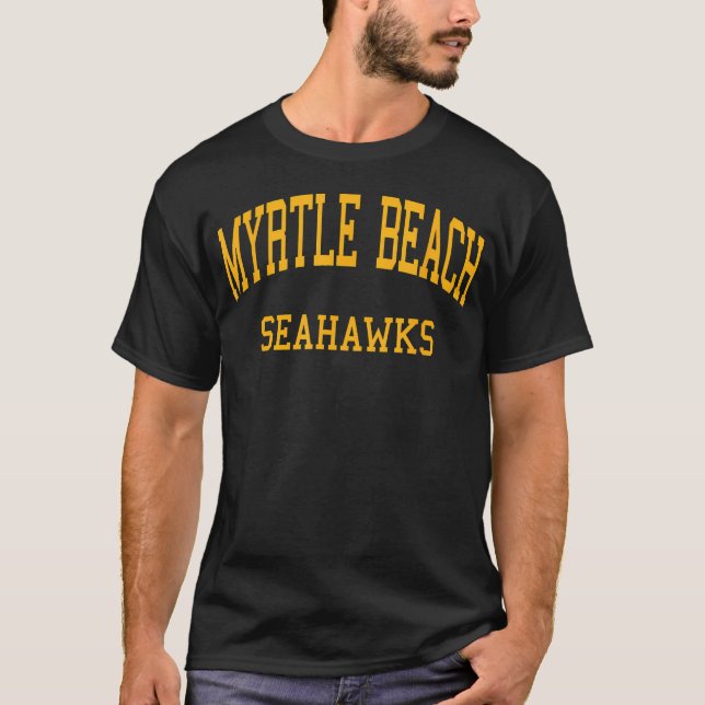 Camiseta Escola Myrtle Beach Hs Myrtle Beach Sc Retro (Frente)