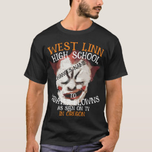 CAMISETA ESCOLA SECUNDÁRIA DE WEST LINN PARA PALHAÇOS CADAV