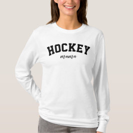 Camiseta Escola Superior de Mãe de Esportes Fofos de Hóquei