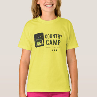 Camiseta Escolar Country Camp Kids – Anúncio Fofo 