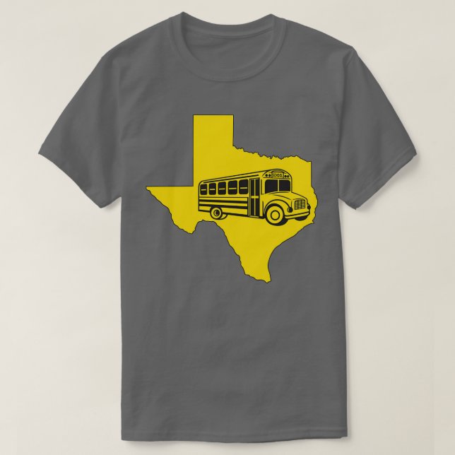 Camiseta escolar de monitores de ônibus (Frente do Design)