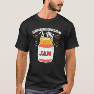 Camiseta Escolar Em Casa É O Meu Ensino Homossexual Jam Pun