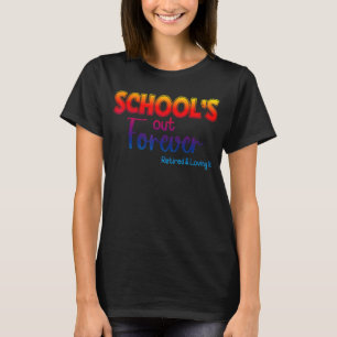 Camiseta Escolas Fora De Sempre Aposentadas E Adorando A Re