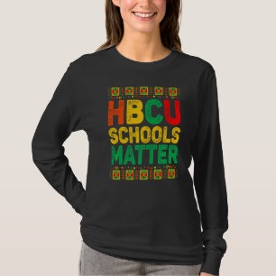 Camiseta Escolas Hbcu Importam Menina Histórica da Escola N