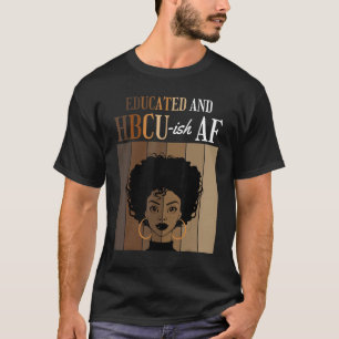 Camiseta Escolas Históricas Negras Educadas E De HBCU - HBA