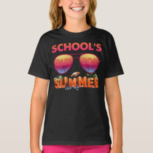 Camiseta Escolas Saídas Para O Verão Feliz Dia Passado Da E
