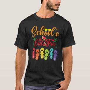 Camiseta Escolas Saídas Para O Verão, Óculos De Sol Praia S