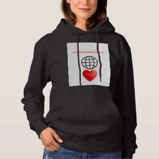 Camiseta Escolha a Bondade Sempre Capuz Feminino