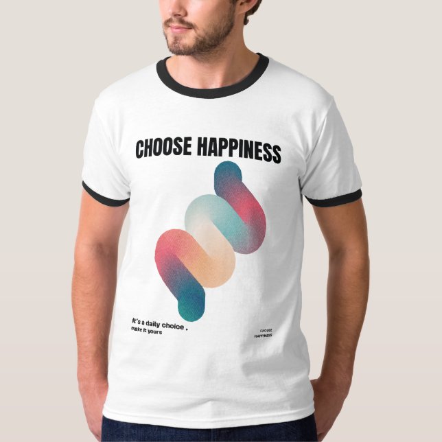 Camiseta Escolha a Felicidade (Frente)