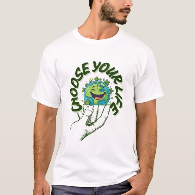 CAMISETA ESCOLHA A SUA VIDA (Frente)