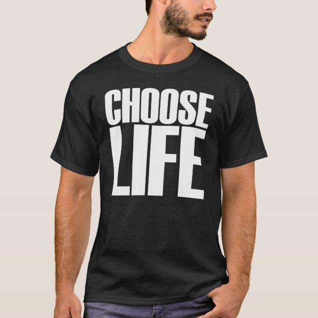 Camiseta Escolha a vida (Frente)