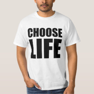 Camiseta escolha a vida