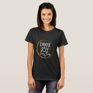Camiseta escolha alegria todos os dias