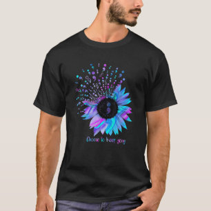 Camiseta Escolha Continuar A Fazer Prevenção De Suicídio