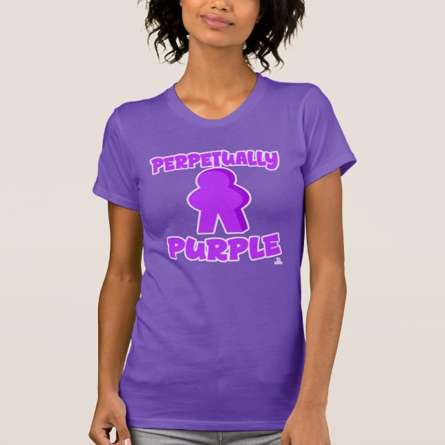 Camiseta Escolha de Peça de Jogo Divertida Perpétuamente Ro (Frente)