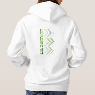 CAMISETA ESCOLHA DIGNIDADE ESPERANÇA AVANÇAR HOODIE