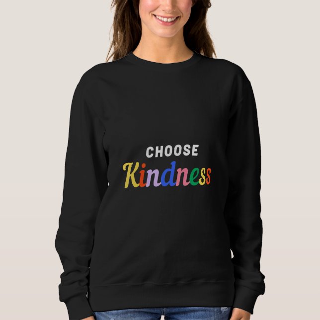 Camiseta Escolha gentileza Arco-Íris (Frente)