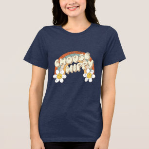 Camiseta Escolha Hippy – Moda Elegante