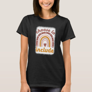Camiseta Escolha Incluir Autismo De Professores Especiais D