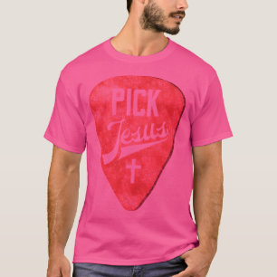 Camiseta Escolha Jesus Guitarra Para Pastores De Música Cri